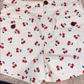 Kate Spade Shorts | Brand New Kate Spade Cherry Shorts | Color: White/Silver | Size: 2