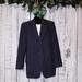 Burberry Suits & Blazers | Burberrys Vintage Gray W/ Pinstripes Blazer Jacket | Color: Blue/Gray | Size: 42r Read Description For Measurements No Size Tag
