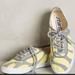 Anthropologie Shoes | Anthropologie Startas Yellow And Gray Banana Sneakers | Color: Gray/Yellow | Size: 6.5