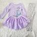 Disney Matching Sets | Disney Frozen 3 Piece Outfit Set | Color: Purple | Size: 4tg