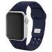 College Navy Seattle Seahawks Debossed Silicone Apple Watch Band
