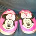 Disney Shoes | Disney Minnie Mouse Slippers - Size L (9/10) | Color: Black/Brown | Size: L (9/10)