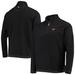 Men's Tommy Bahama Black Texas Longhorns Emfielder 2.0 IslandZone Quarter-Zip Jacket