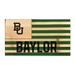 Baylor Bears 20'' x 36'' Etched Wood Flag