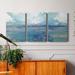 Orren Ellis Oceans Away- Premium Gallery Wrapped Canvas - Ready To Hang Canvas, Solid Wood in White | 36 H x 72 W x 1 D in | Wayfair