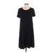 Gap Casual Dress - Shift: Black Print Dresses - Women's Size Small