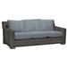 Summer Classics Rustic 81.25" Wide Outdoor Wicker Patio Sofa w/ Cushions Wicker/Rattan/Olefin Fabric Included/Sunbrella® Fabric Included | Wayfair