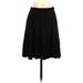 Max Studio Casual Skirt: Black Solid Bottoms - Women's Size Small