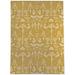 White 24 x 0.08 in Area Rug - Red Barrel Studio® Anacortes FLIGHT OF FANCY YELLOW Outdoor Rug By Becky Bailey Polyester | 24 W x 0.08 D in | Wayfair
