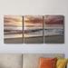 Rosecliff Heights Point Reyes Beach Sunset- Premium Gallery Wrapped Canvas - Ready To Hang Canvas, in Blue/Orange/Yellow | Wayfair