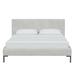 AllModern Rand Bed Upholstered/Velvet/Metal in Black | 37 H x 45 W x 83 D in | Wayfair 1A23BD5A28D34FA29456BF5981AAC555