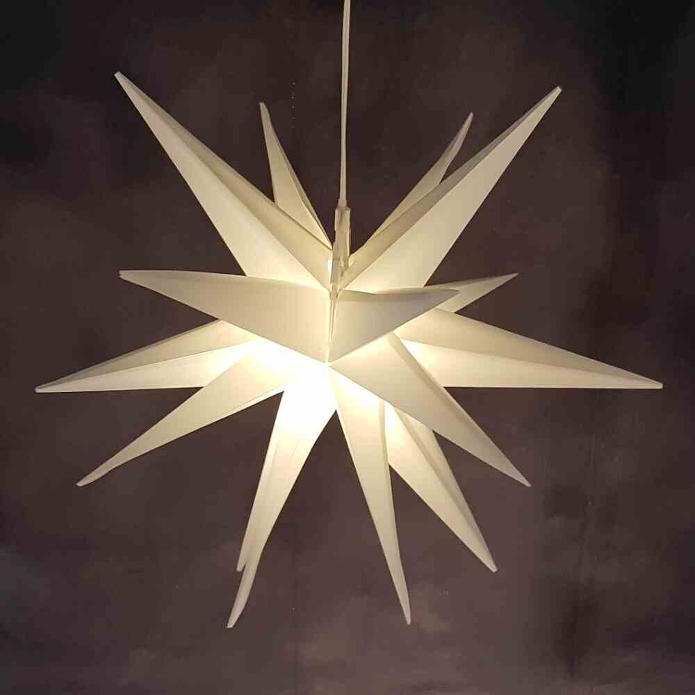 FHS LED Stern Kunststoff weiß Ø 100 cm Image