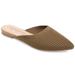 Women's Medium and Wide Width Aniee Mule Flats