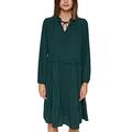 ESPRIT Women's 101ee1e308 Dress, Dark Teal Green, 10