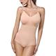 SLIMBELLE Womens Tummy Control Shapewear Bodysuit One Piece Full Body Shaper Waist Slimming Body Briefer - beige - Medium