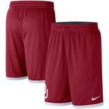 Men's Nike Crimson/White Oklahoma Sooners Logo Performance Shorts