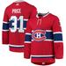 Men's adidas Carey Price Red Montreal Canadiens Home Primegreen Authentic Player Jersey