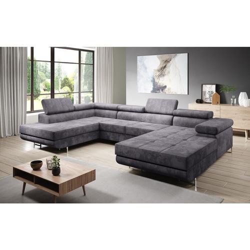 Zante Couch Sofa Schlafsofa U-Form U-Sofa Schlaffunktion kr 22 – Furnix