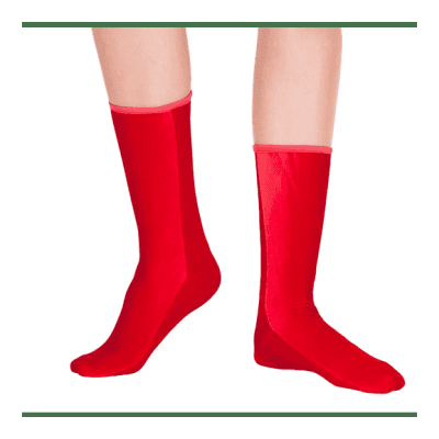 Simone Wild - Velvet Ankle Socks - velvet | 36-37 | pink - Brown/Pink/Red