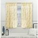 Nicole Miller New York Dara Light Filtering Semi Sheer Rod Pocket Curtain Panel Pair