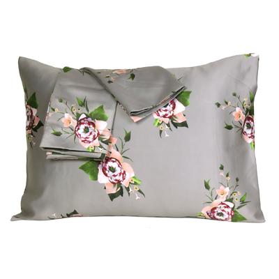Single Pillowcase Standard Queen Pillowcase or Standard Pillow Sham Beautiful Paisley Florals