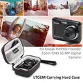 LTGEM-OligHard Case for Kodak PIXPRO Friendly Zoom FZ43 16 MP Digital Camera Travel Protective