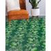 SPOTTED LAUREL DARK GREEN Area Rug By Becky Bailey