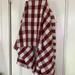 J. Crew Accessories | J. Crew Scarf, Or Shawl, Like New | Color: Red/White | Size: Os