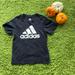 Adidas Shirts & Tops | Adidas Black Short Sleeve Tee | Color: Black/White | Size: 6b