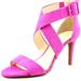 Jessica Simpson Shoes | Jessica Simpson Magenta Suede Women's Open Toe Sandals With Crisscross Straps. | Color: Pink | Size: 11