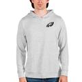 Men's Antigua Heathered Gray Philadelphia Eagles Absolute Pullover Hoodie