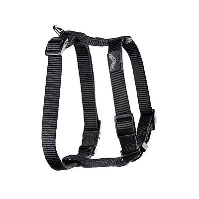 WALKABOUT Chest Halter Adjustable Dog & Cat Harness, Black, X-Large