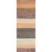 Modern Gabbeh Kashkoli Oriental Runner Rug Hand-knotted Wool Carpet - 2'7" x 7'11"