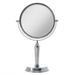 Anaheim 9'' Rotating Countertop Mirror by Zadro Products Inc. in Chrome