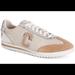 Coach Shoes | Nib Coach Women’s Ian Mirror Metallic Suede Sneakers | Color: Silver | Size: 8