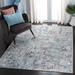 Blue/Gray 24 x 0.9 in Indoor Area Rug - 17 Stories Erhart Oriental Light Gray/Blue/White Area Rug | 24 W x 0.9 D in | Wayfair