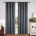 Wade Logan® Wiechmann Geometric Shimmer Abstract Room Darkening Curtain Panel Set Polyester in Gray | 63 H in | Wayfair ORNL3020 45542937