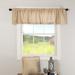 Ophelia & Co. Roxane Solid Color Cotton Tailored Window Valance 100% Cotton in Brown | 16 H x 72 W x 3.25 D in | Wayfair