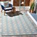 White 63 x 0.2 in Area Rug - Highland Dunes Treadaway Green/Beige Indoor/Outdoor Area Rug | 63 W x 0.2 D in | Wayfair