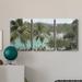 Bayou Breeze Vacation Paradise- Premium Gallery Wrapped Canvas - Ready To Hang Canvas, Solid Wood in Black/Blue/Green | 12 H x 24 W x 1 D in | Wayfair