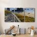 Rosecliff Heights Bandon Beach- Premium Gallery Wrapped Canvas - Ready To Hang Canvas in Black/Blue/Green | 60 H x 120 W x 1 D in | Wayfair