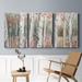 Loon Peak® Rustic Woodland- Premium Gallery Wrapped Canvas - Ready To Hang Canvas in Brown/Green/White | 48 H x 96 W x 1 D in | Wayfair