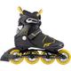 K2 Skates Herren Inline Skates F.I.T. 90 BOA, grey - mustard, 30G0815.1.1.120