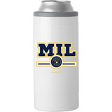 Milwaukee Brewers 12oz. Letterman Slim Can Cooler