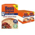 Ben's Original Boil In Bag Long Grain Rice, Bulk Multipack 12 x 1kg boxes (Total 96 bags)
