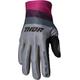 Thor Assist React Bicycle Gloves, black-grey-red, Size L