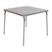 Gray Folding Card Table - Lightweight Portable Folding Table with Collapsible Legs [JB-2-GY-GG] - Flash Furniture JB-2-GY-GG