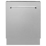 "ZLINE 24"" Tallac Series 3rd Rack Tall Tub Dishwasher in DuraSnow with Stainless Steel Tub, 51dBa (DWV-SN-24) - ZLINE Kitchen and Bath DWV-SN-24"