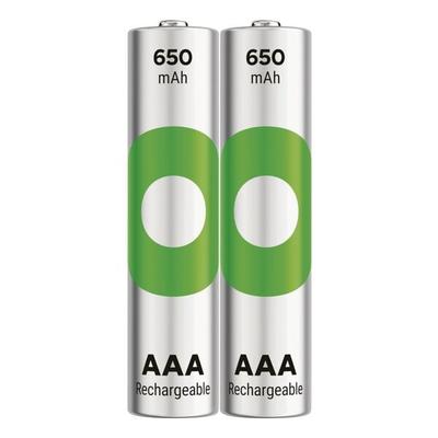 2er-Pack Akkus »ReCyko+« Micro / AAA / 650 mAh, GP Batteries