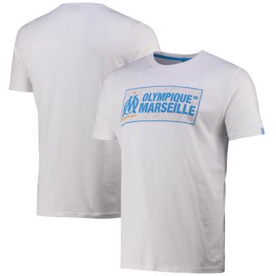 Olympique de Marseille T-Shirt - Weiß - Herren Image